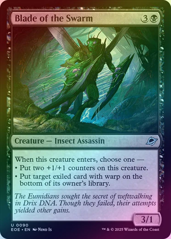 Blade of the Swarm (Foil) (EOE)
