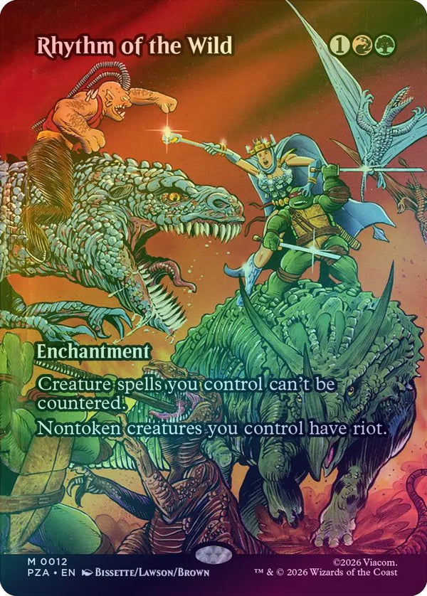 Rhythm of the Wild - Borderless (Foil) (PZA)