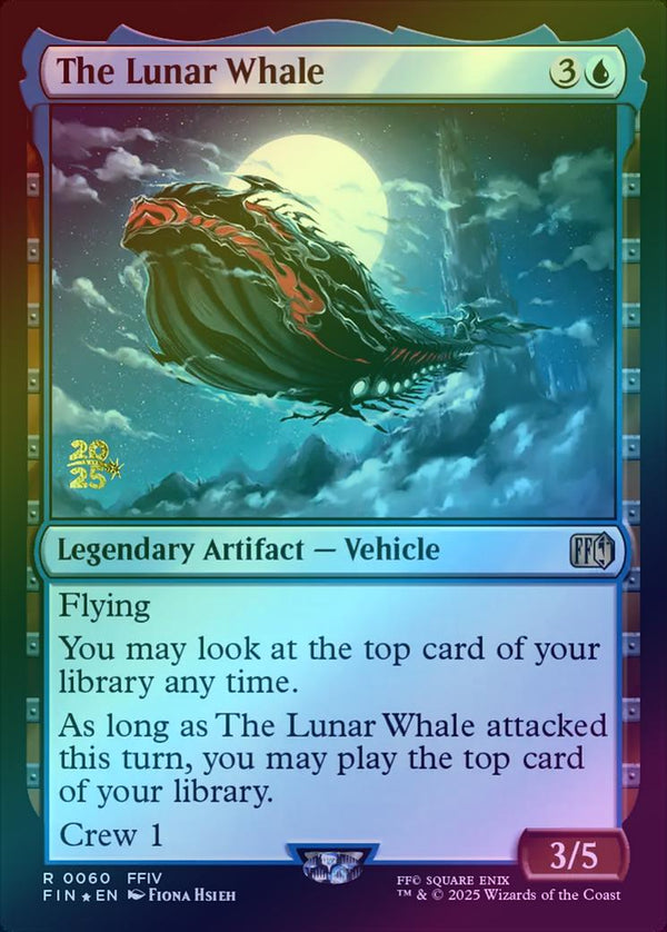 The Lunar Whale - Prerelease Promo (Foil) (PFIN)