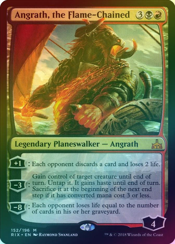 Angrath, the Flame-Chained (Foil) (RIX)