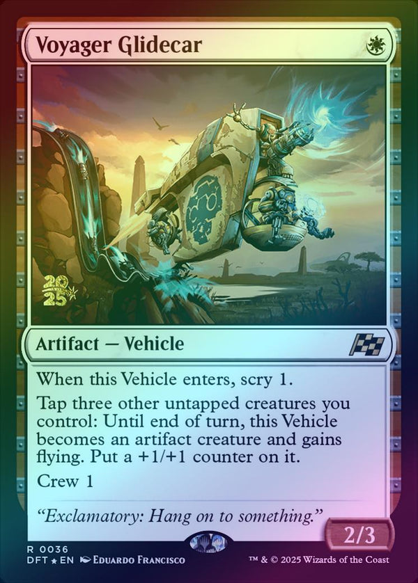 Voyager Glidecar - Prerelease Promo (Foil) (PDFT)
