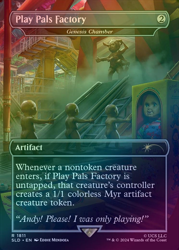 Play Pals Factory // Genesis Chamber - Chucky (Foil) (SLD)