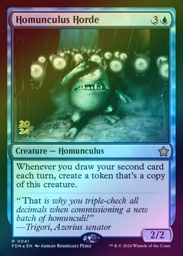 Homunculus Horde - Prerelease Promo (Foil) (PFDN)