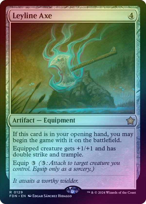 Leyline Axe - Promo Pack (Foil) (PFDN)