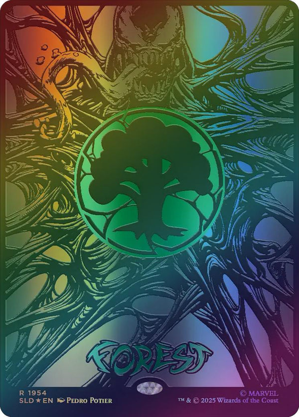 Forest (1954) - Marvel's Spider-Man: Mana Symbiote (Raised Foil) (SLD)
