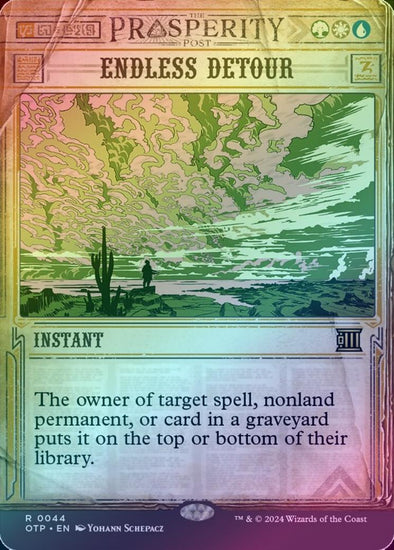 Endless Detour (Foil) (OTP)