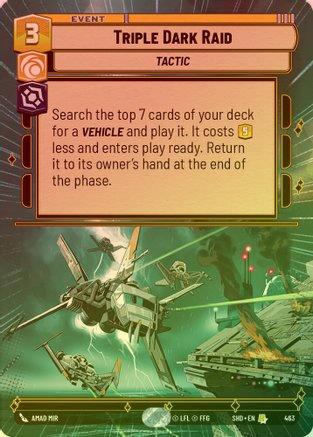 Triple Dark Raid (Hyperspace) - 463 - Rare (Foil)