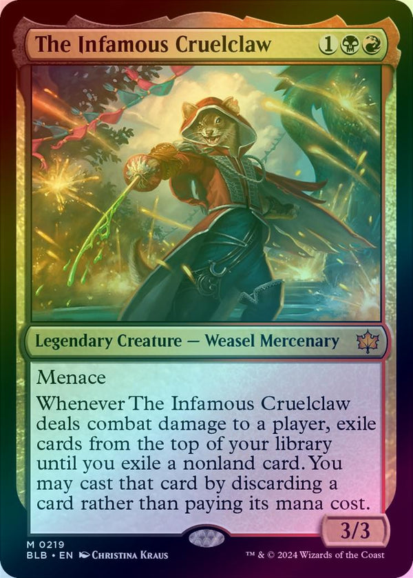 The Infamous Cruelclaw (Foil) (BLB)
