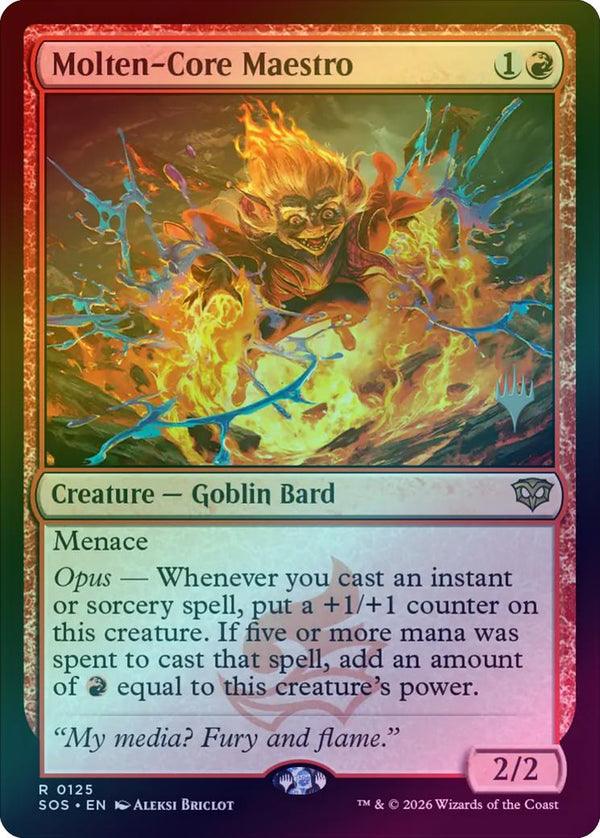 Molten-Core Maestro - Promo Pack (Foil) (PSOS)