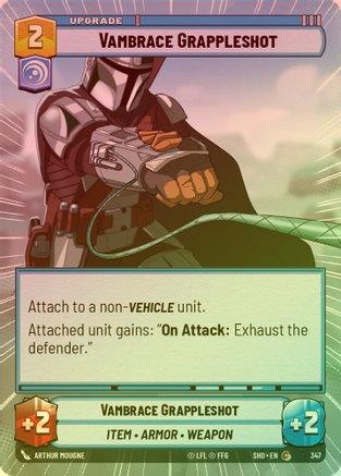 Vambrace Grappleshot (Hyperspace) - 347 - Common (Foil)
