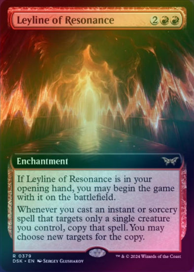 Leyline of Resonance - Extended Art (Foil) (DSK)