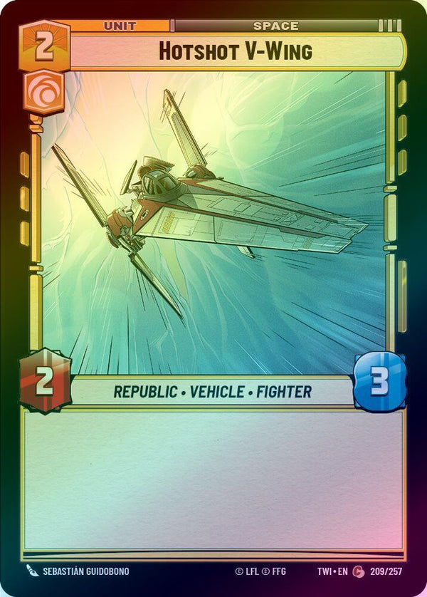 Hotshot V-Wing - 209/257 - Common (Foil)