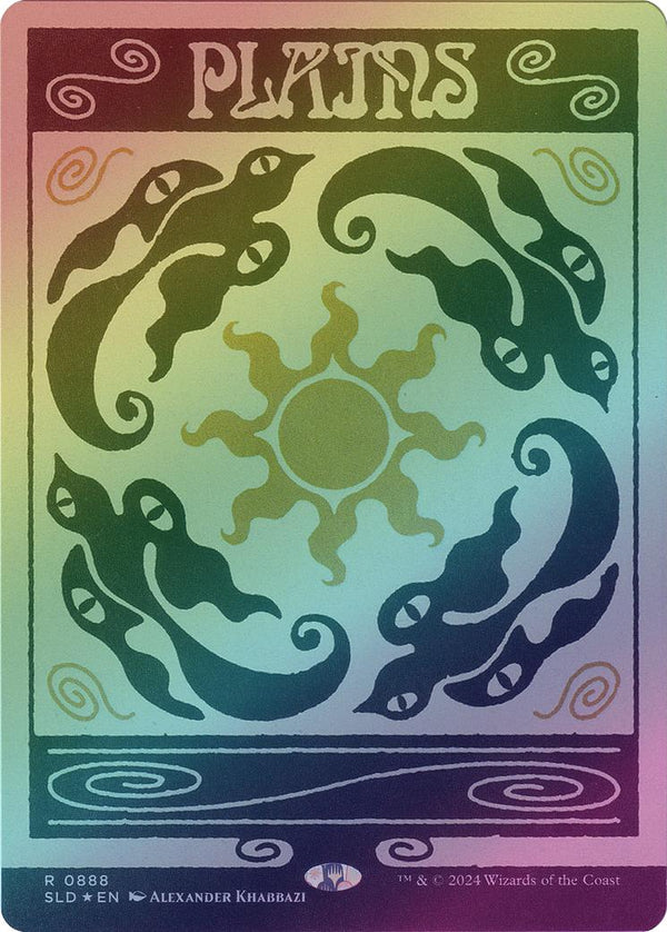 Plains (0888) - Deceptive Districts (Rainbow Foil) (SLD)