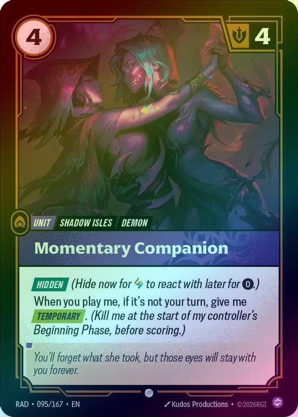 Momentary Companion - 095/167 - Common (Foil)