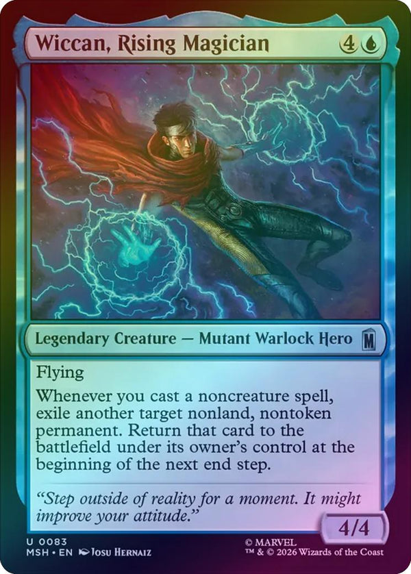 Wiccan, Rising Magician (Foil) (MSH) (Pre-Order)