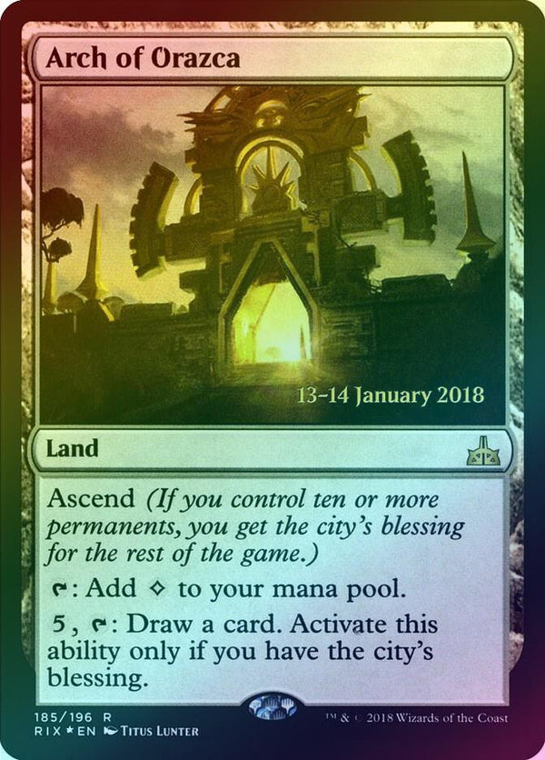 Arch of Orazca - Prerelease Promo (Foil) (RIX)