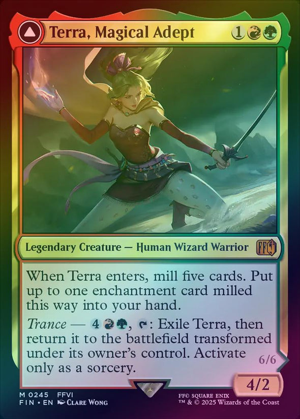 Terra, Magical Adept // Esper Terra (Foil) (FIN)