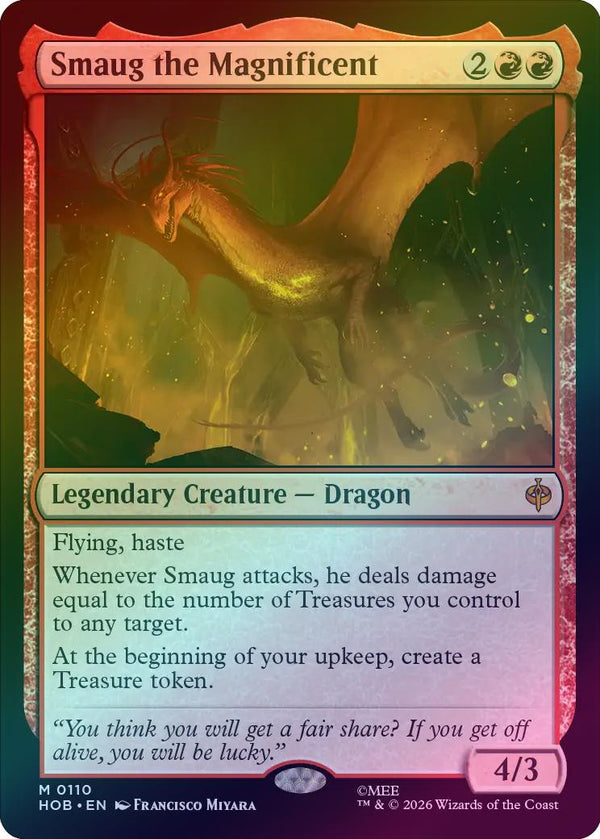 Smaug the Magnificent (Foil) (HOB) (Pre-Order)