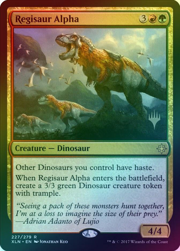 Regisaur Alpha - Promo Pack (Foil) (PXLN)
