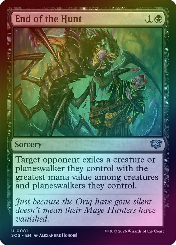 End of the Hunt (Foil) (SOS)