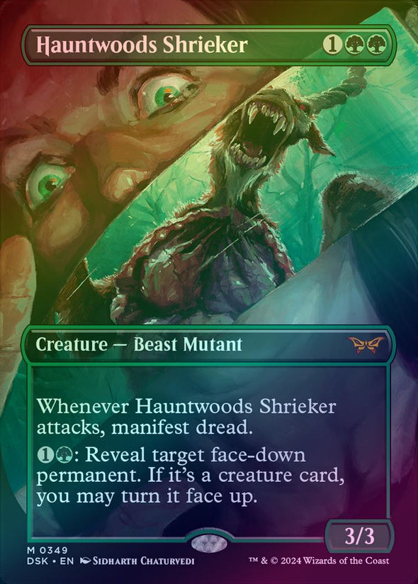 Hauntwoods Shrieker - Borderless (Foil) (DSK)