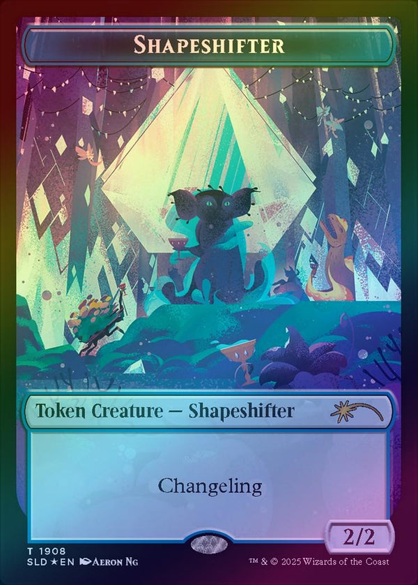 Shapeshifter Token (1908) - Everyone's Invited! (Double Rainbow Foil) (SLD)