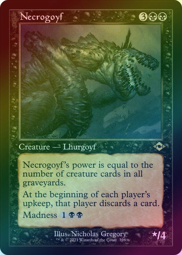 Necrogoyf - Retro Frame (Foil) (MH2)