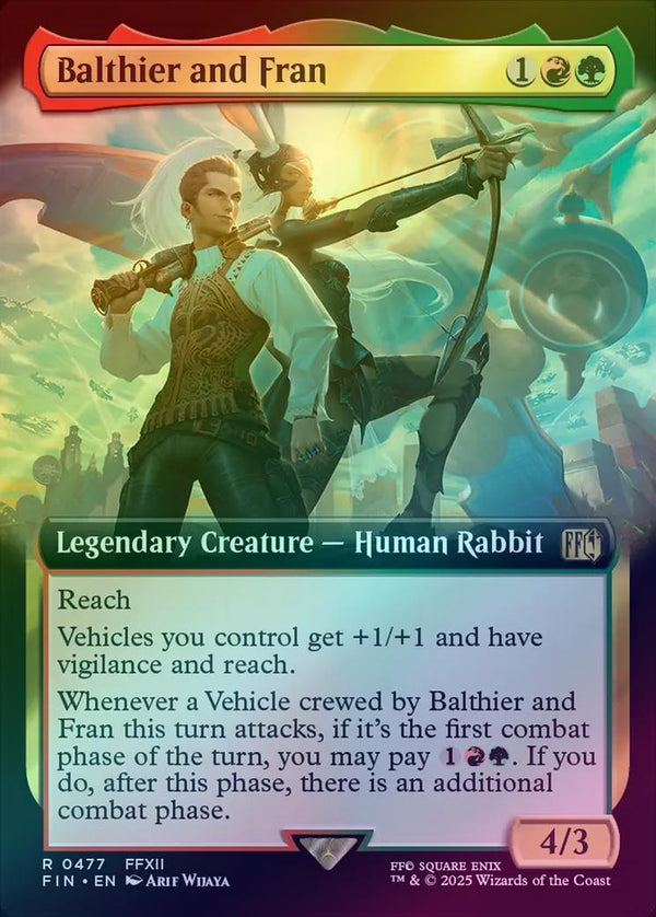 Balthier and Fran - Extended Art (Foil) (FIN)