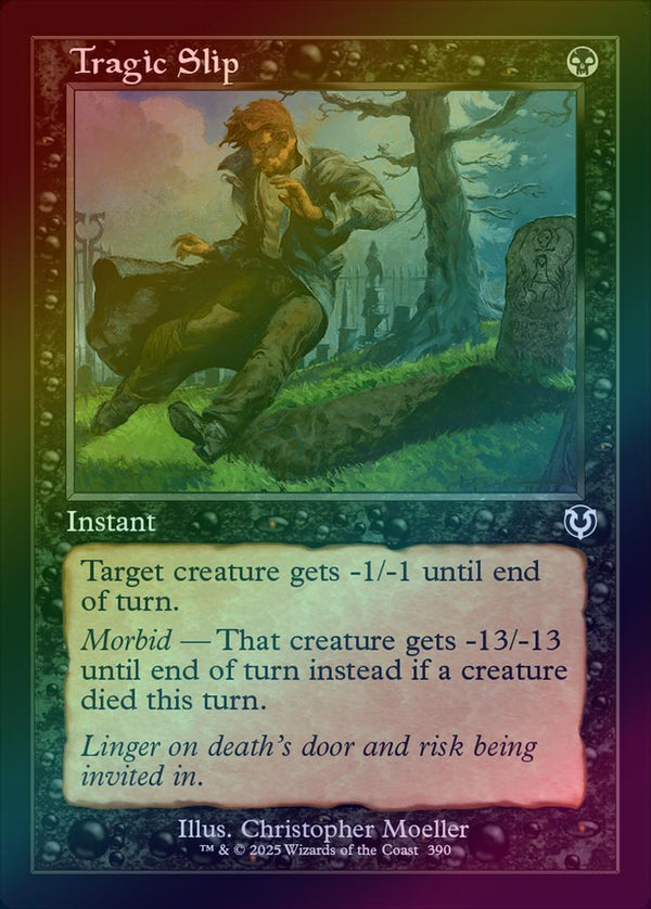 Tragic Slip - Retro Frame (Foil) (INR)