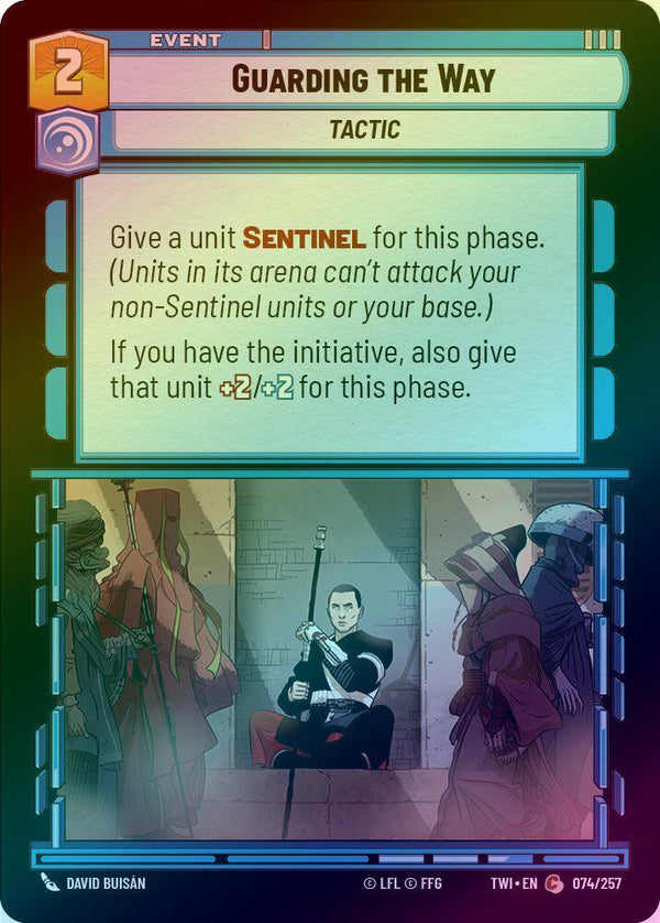 Guarding the Way - 074/257 - Common (Foil)