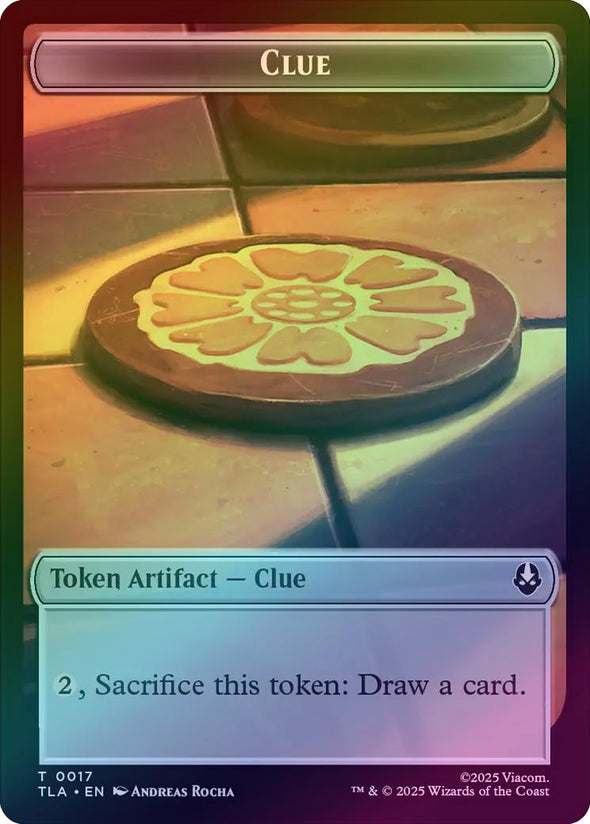 Clue (017) // Ally (006) Token (Foil) (TTLA)