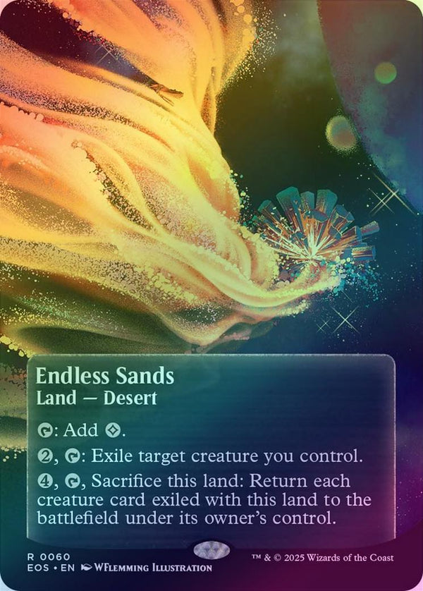 Endless Sands - Borderless Poster (Foil) (EOS)