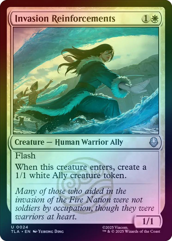 Invasion Reinforcements (Foil) (TLA)
