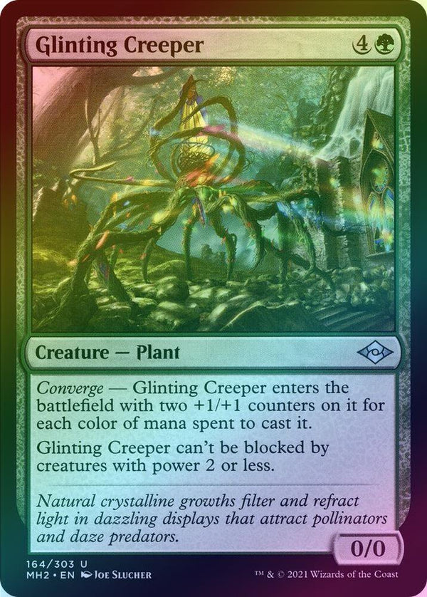 Glinting Creeper (Foil) (MH2)