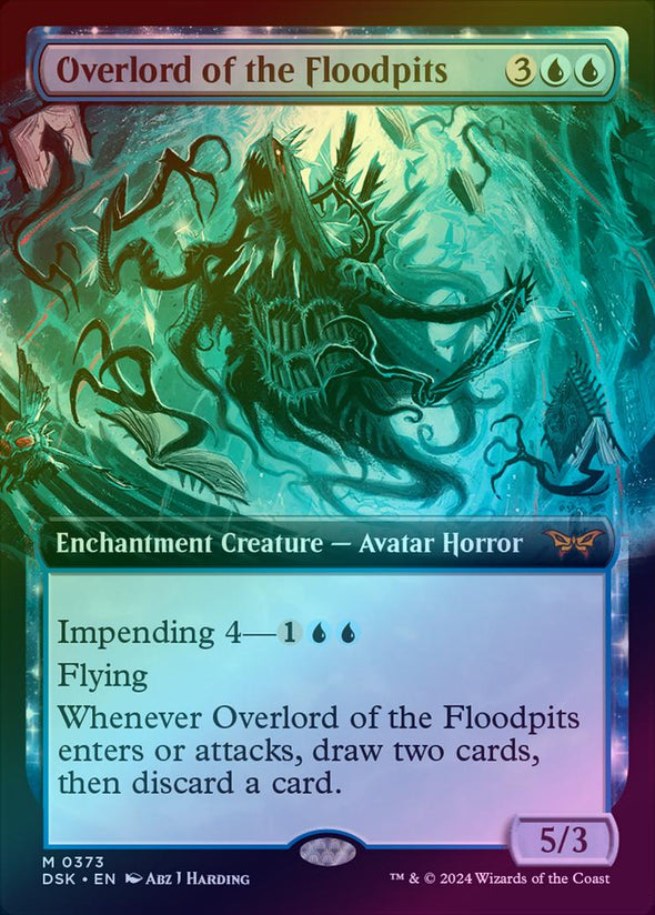 Overlord of the Floodpits - Extended Art (Foil) (DSK)