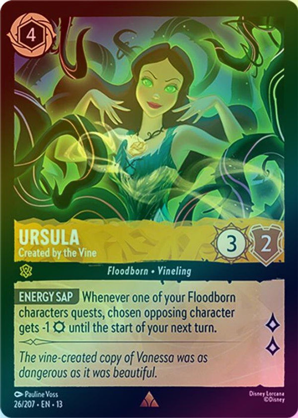 Ursula (Created by the Vine) - 26/207 - Rare (Foil)