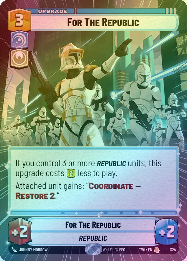 For The Republic (Hyperspace) - 324 - Rare (Foil)