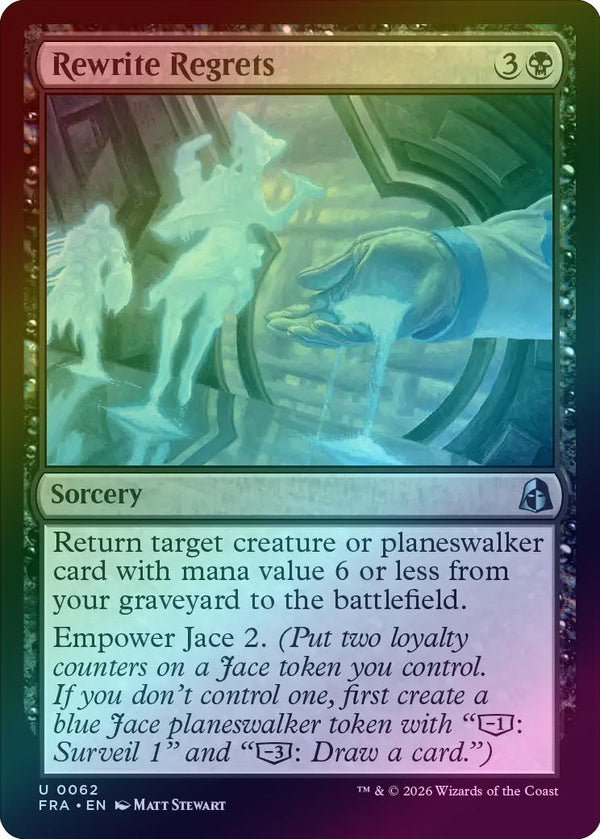 Rewrite Regrets (Foil) (FRA)