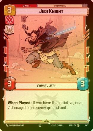 Jedi Knight - 647 - Common (Foil)
