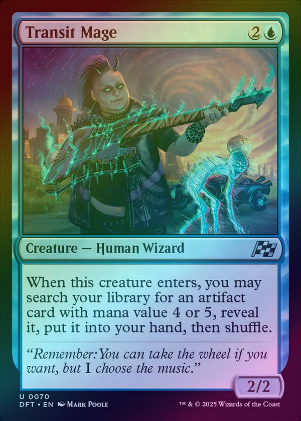 Transit Mage (Foil) (DFT)