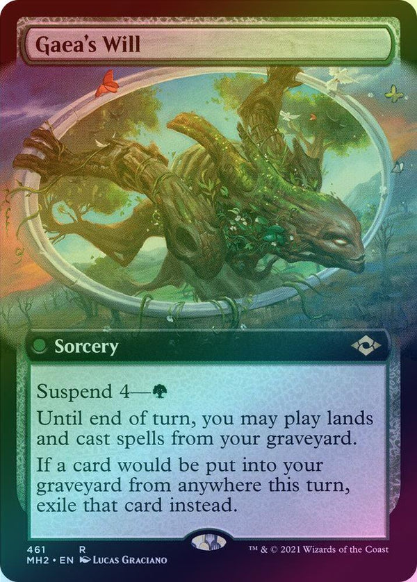 Gaea's Will - Extended Art (Foil) (MH2)