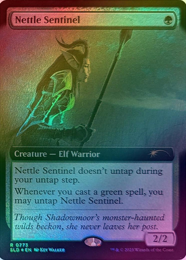 Nettle Sentinel - Elusive Elves (Foil) (SLD)