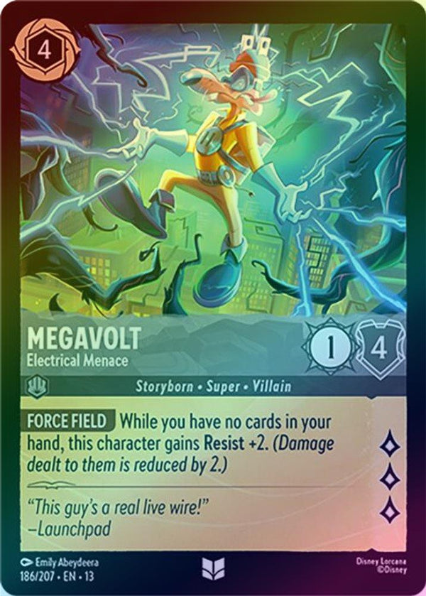 Megavolt (Electrical Menace) - 186/207 - Uncommon (Foil)