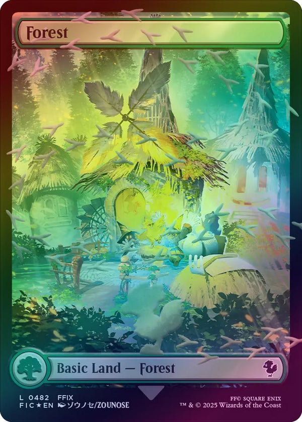 Forest (482) (Chocobo Track Foil) (FIC)