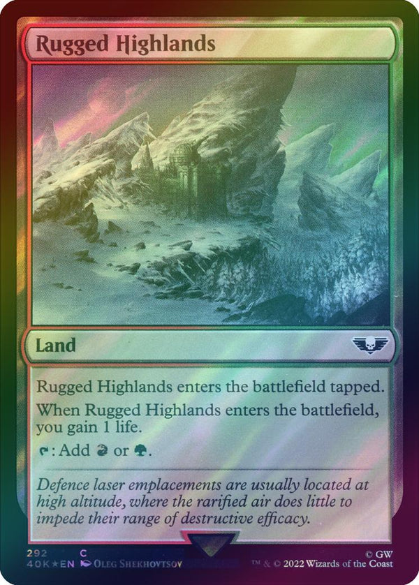 Rugged Highlands (Surge Foil) (40K)