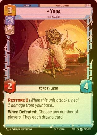 Yoda - Old Master - 045/252 - Uncommon (Foil)