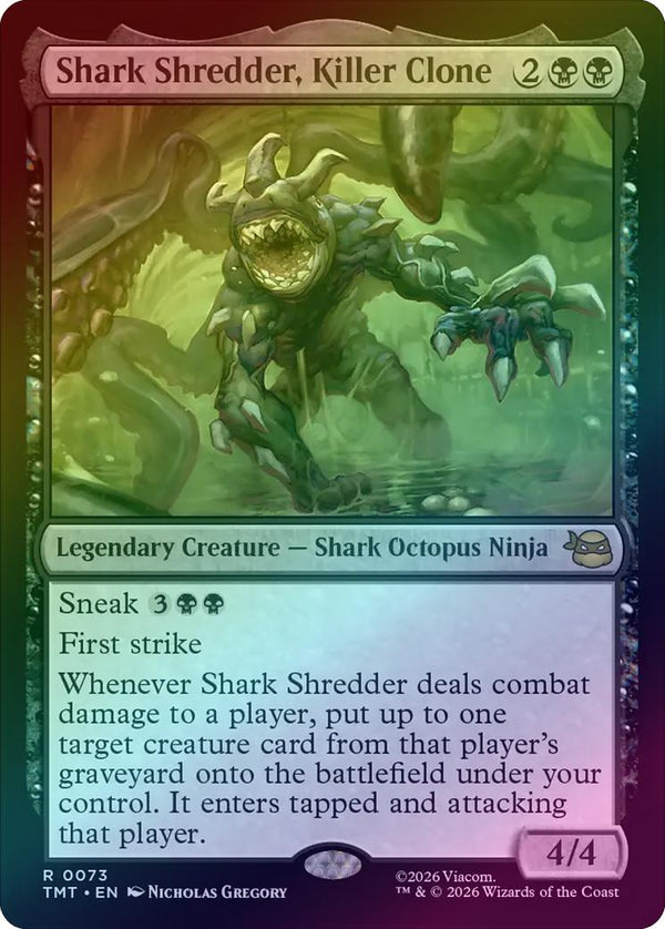 Shark Shredder, Killer Clone (Foil) (TMT)