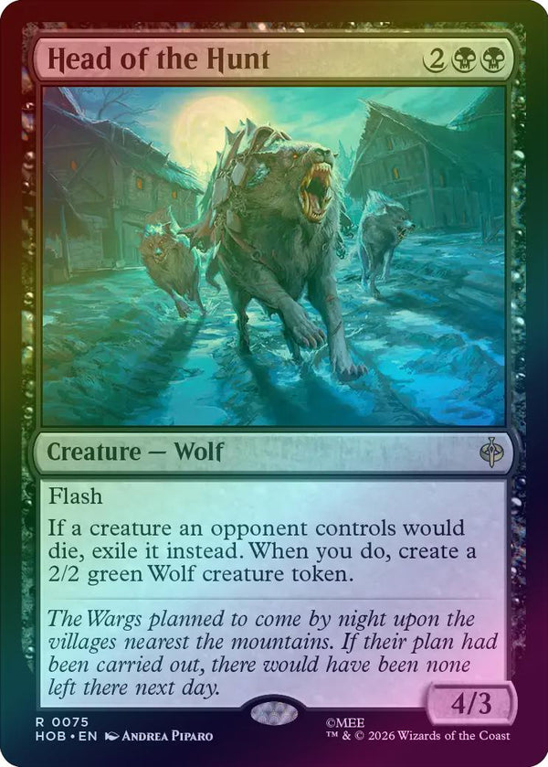 Head of the Hunt (Foil) (HOB) (Pre-Order)