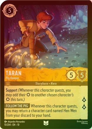 Taran (Pig Keeper) - 15/204 - Uncommon (Foil)
