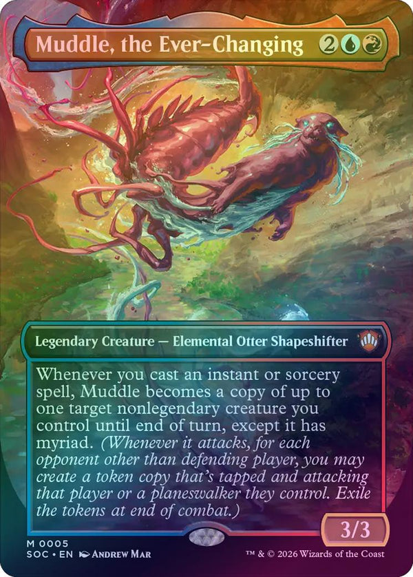 Muddle, the Ever-Changing - Borderless (Foil) (SOC)